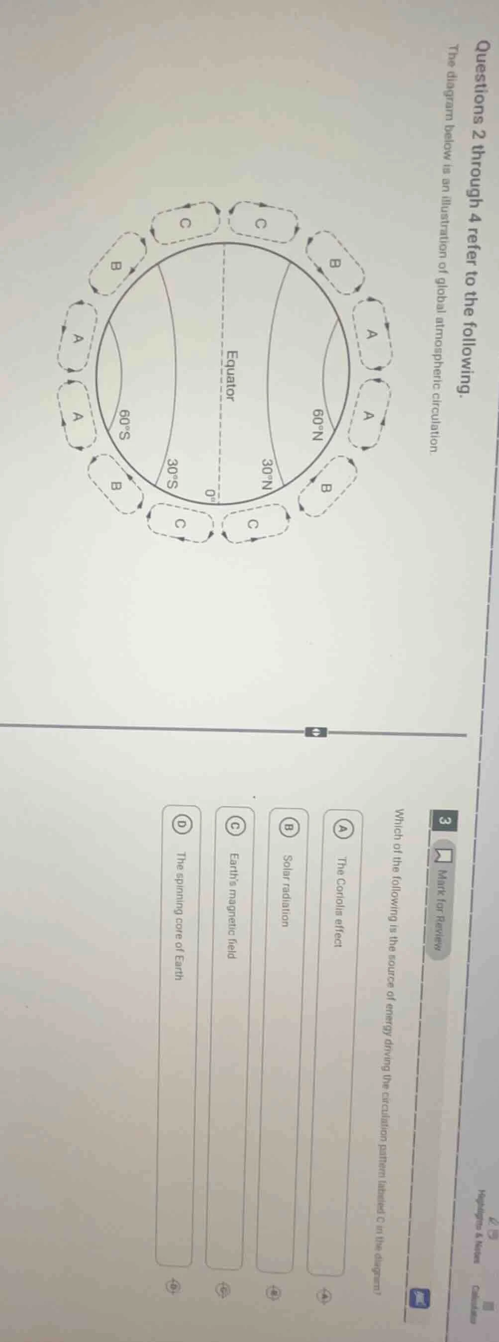questions 2 through 4 refer to the following. the diagram below is an i…