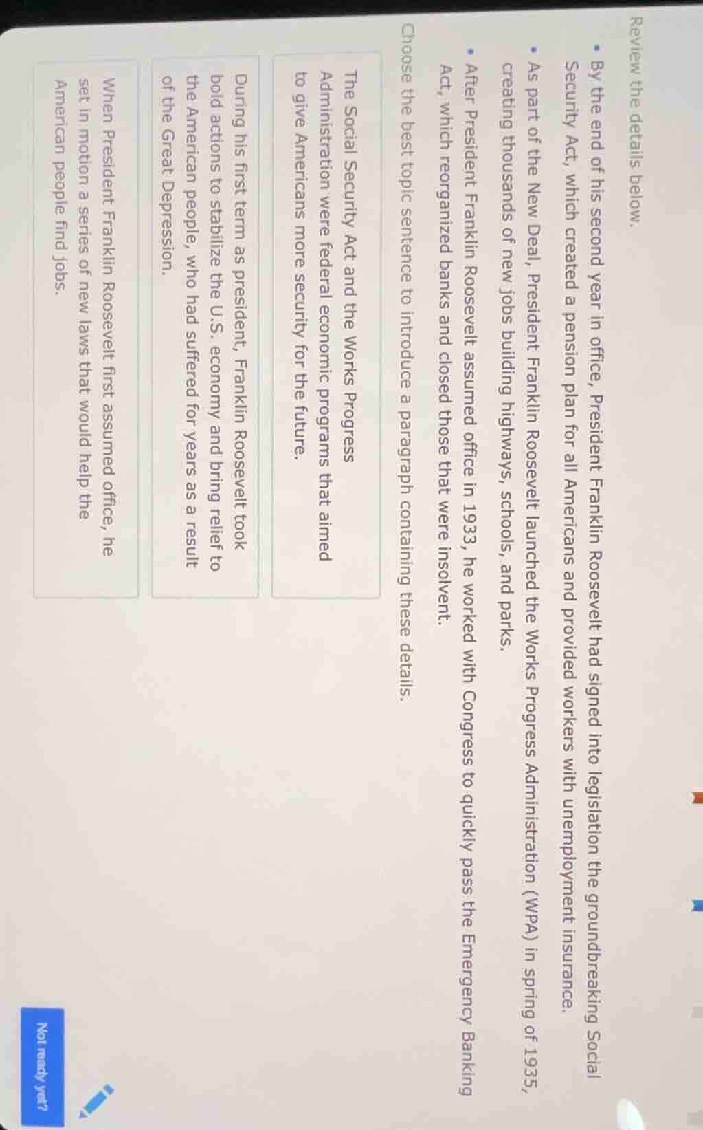 review the details below. - by the end of his second year in office, pr…