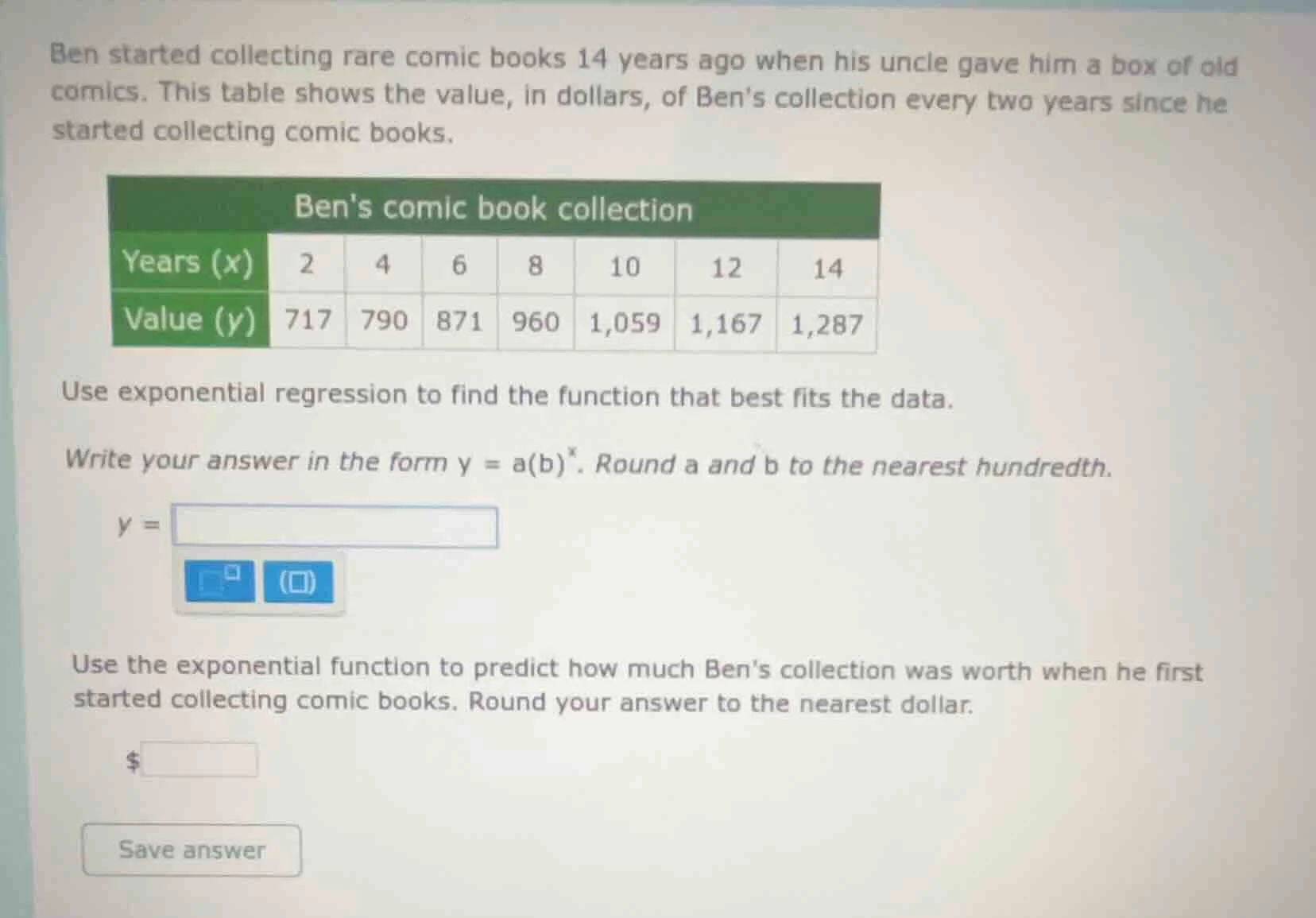 ben started collecting rare comic books 14 years ago when his uncle gav…