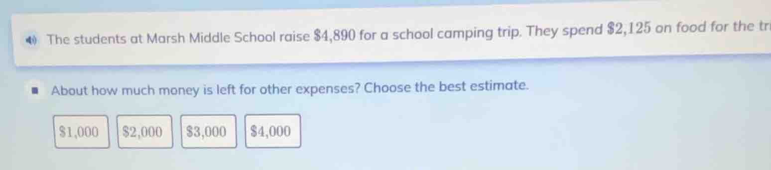 the students at marsh middle school raise $4,890 for a school camping t…