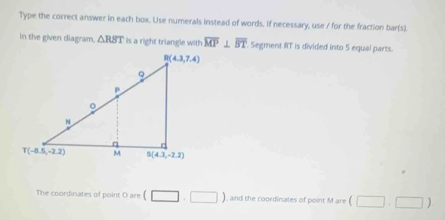 type the correct answer in each box. use numerals instead of words. if …