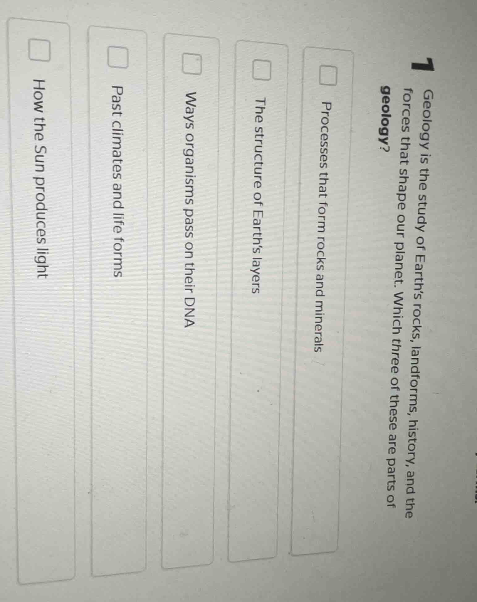 geology is the study of earths rocks, landforms, history, and the force…