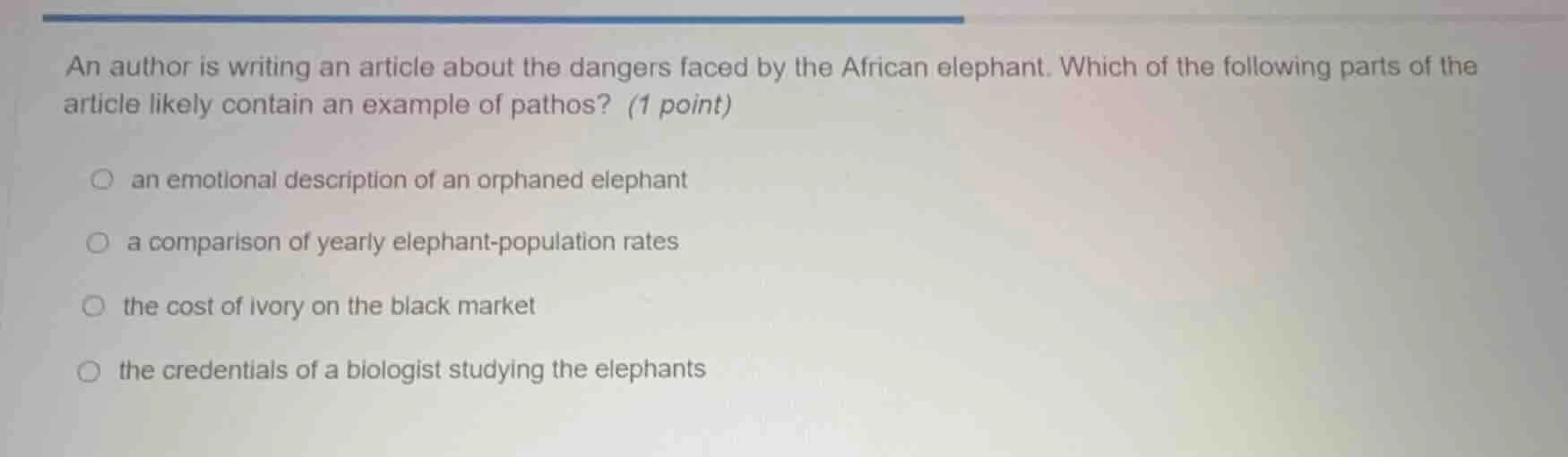 an author is writing an article about the dangers faced by the african …