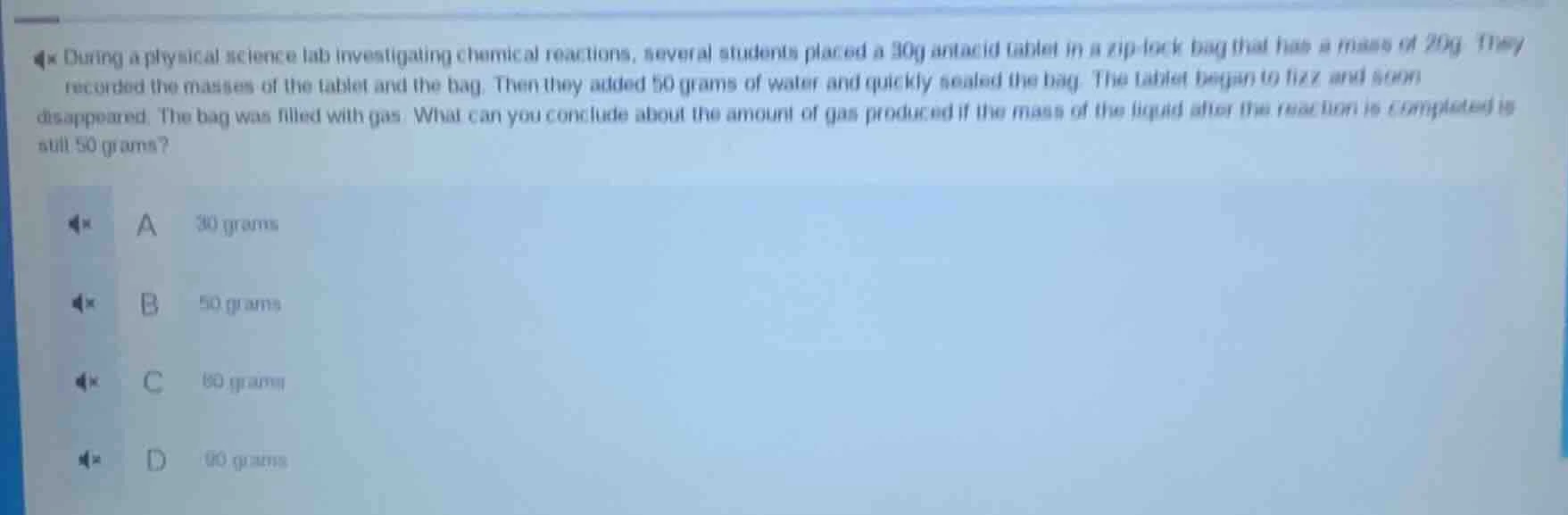 during a physical science lab investigating chemical reactions, several…