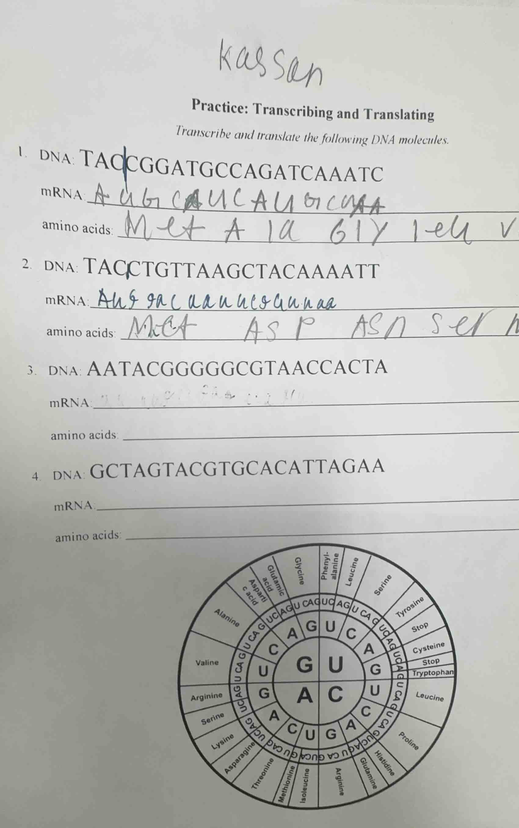 practice: transcribing and translating transcribe and translate the fol…