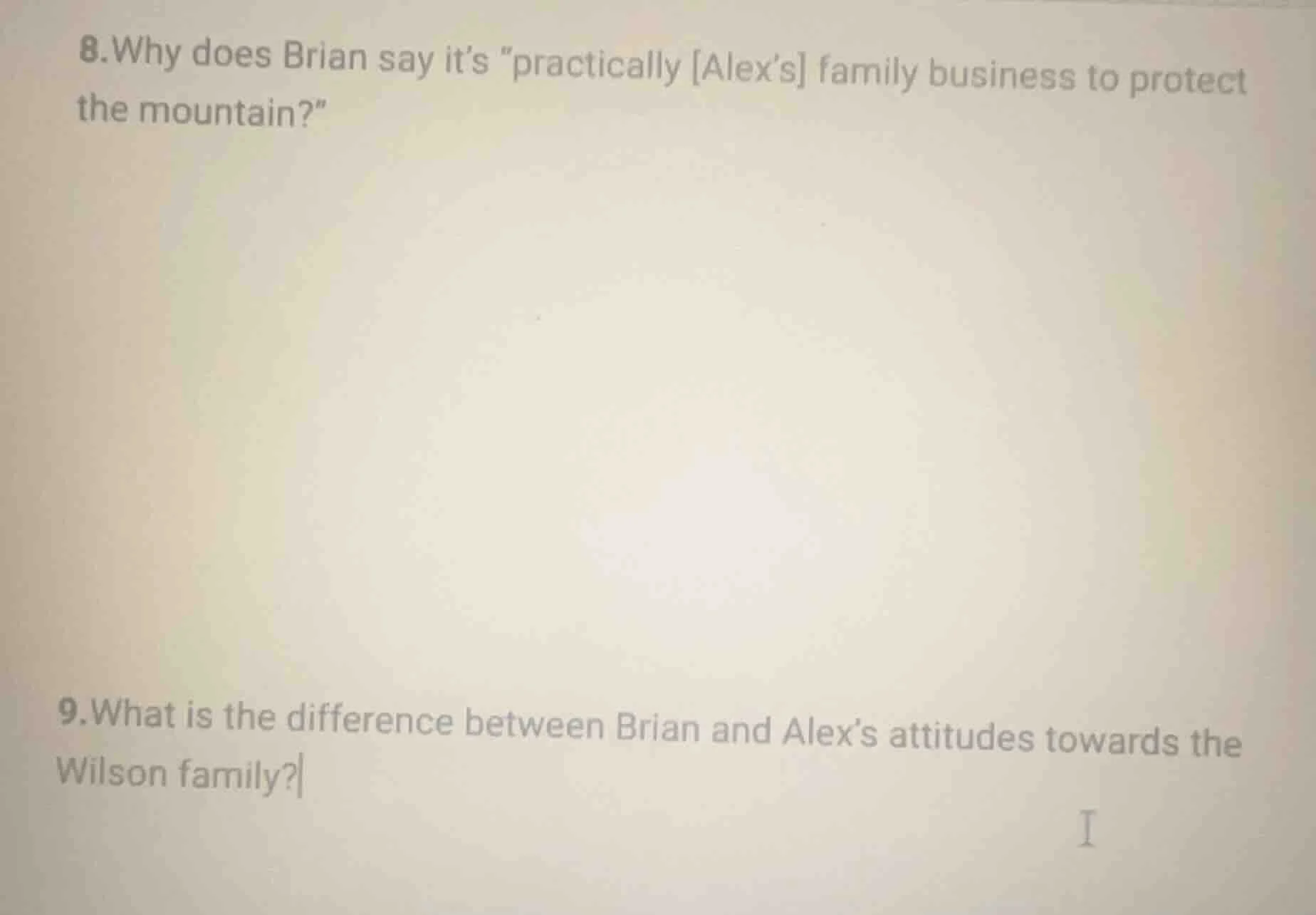 8.why does brian say it’s \practically alex’s family business to protec…