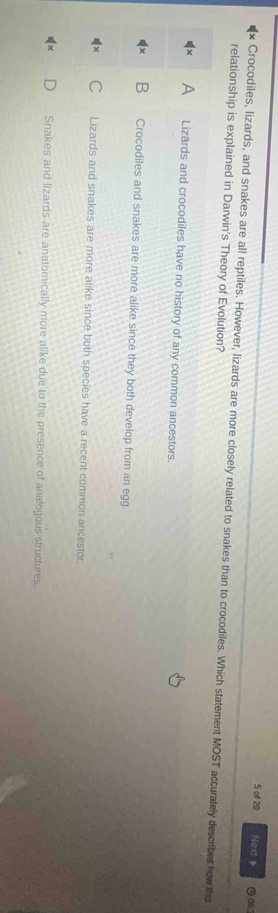 crocodiles, lizards, and snakes are all reptiles. however, lizards are …