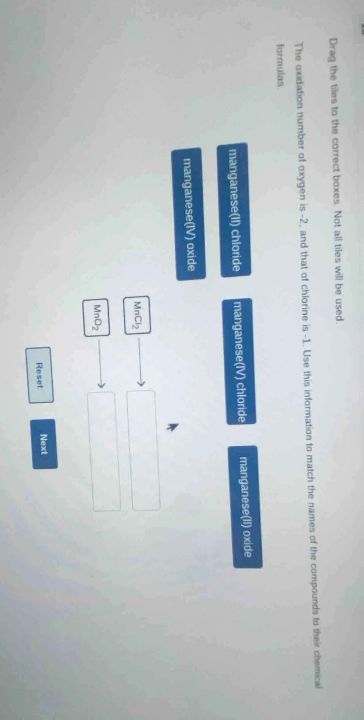 drag the tiles to the correct boxes. not all tiles will be used. the ox…