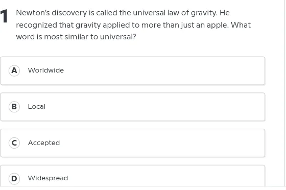 1 newtons discovery is called the universal law of gravity. he recogniz…