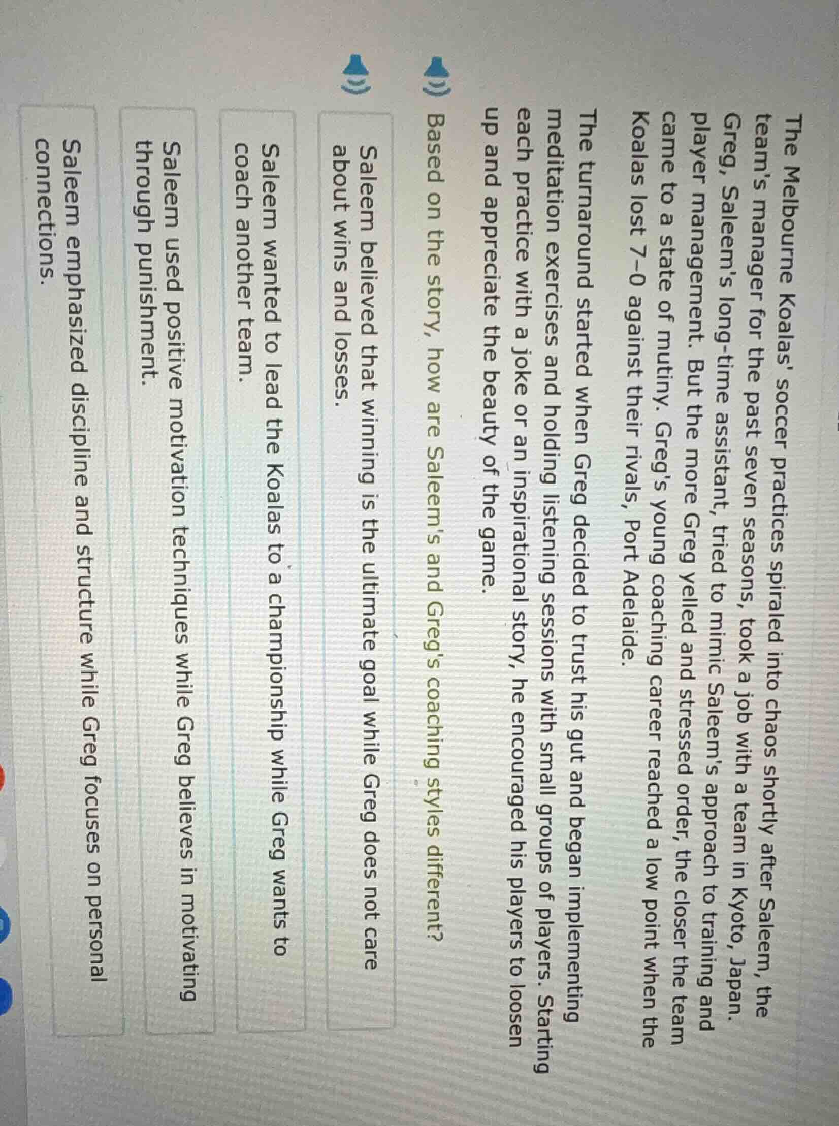 the melbourne koalas soccer practices spiraled into chaos shortly after…