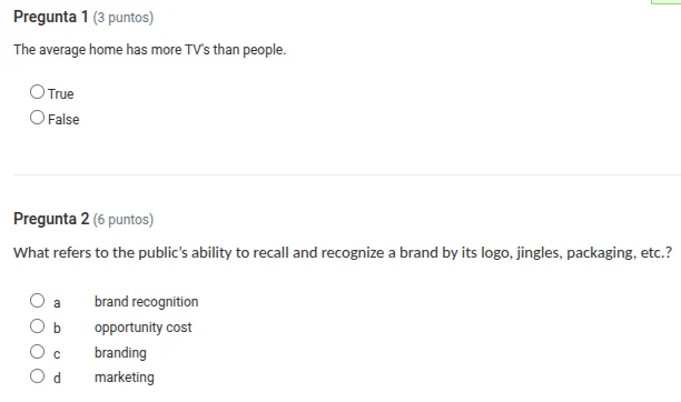 pregunta 1 (3 puntos) the average home has more tvs than people. true f…