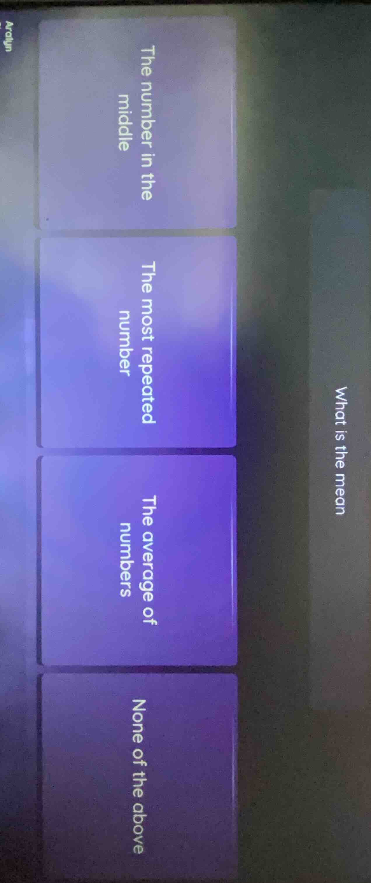 what is the mean the number in the middle the most repeated number the …