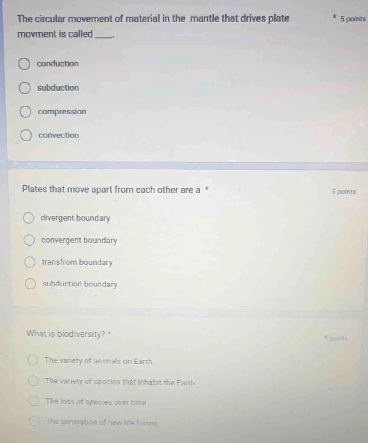 the circular movement of material in the mantle that drives plate movme…