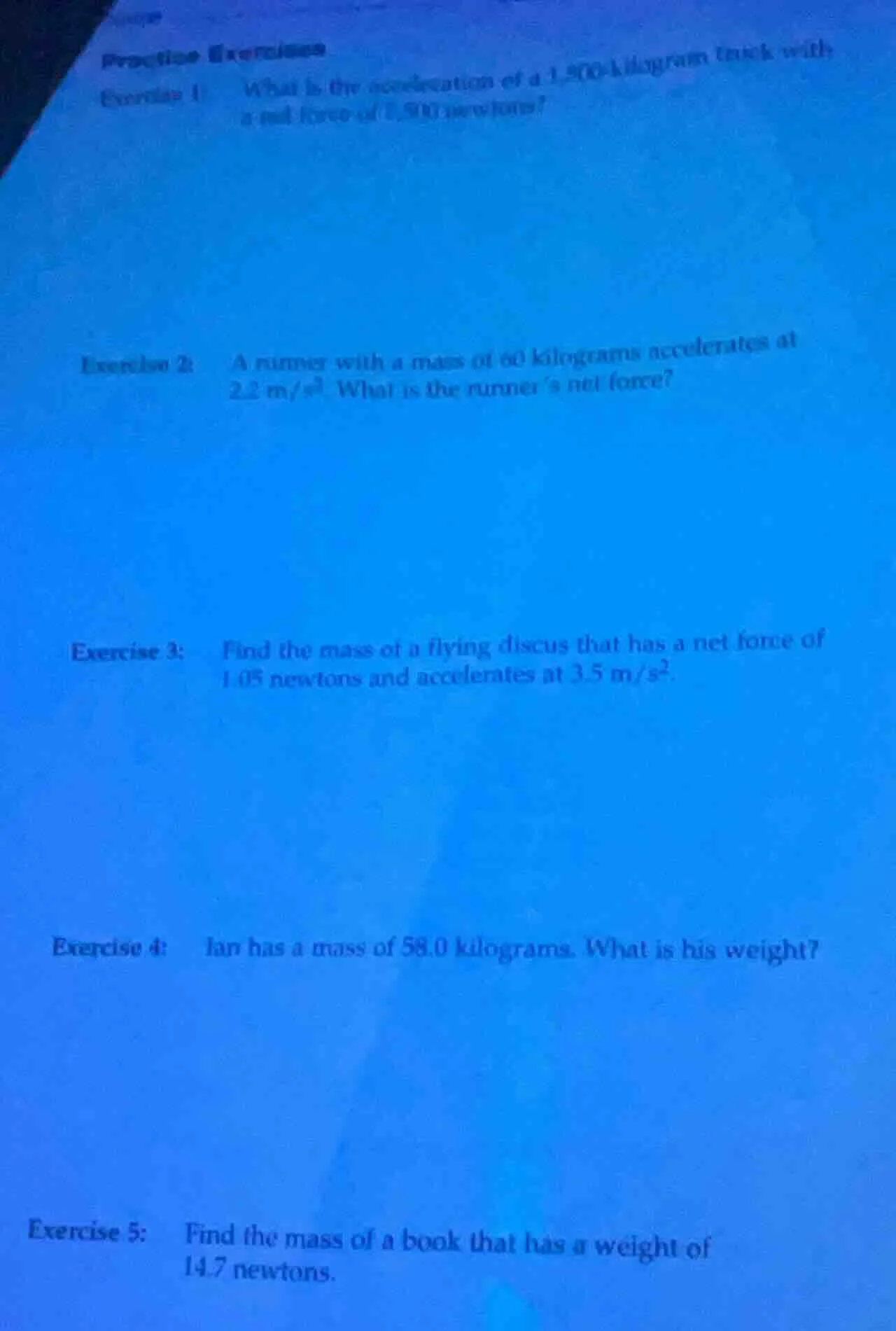 practice exercises exercise 1: what is the acceleration of a 1,500 - ki…