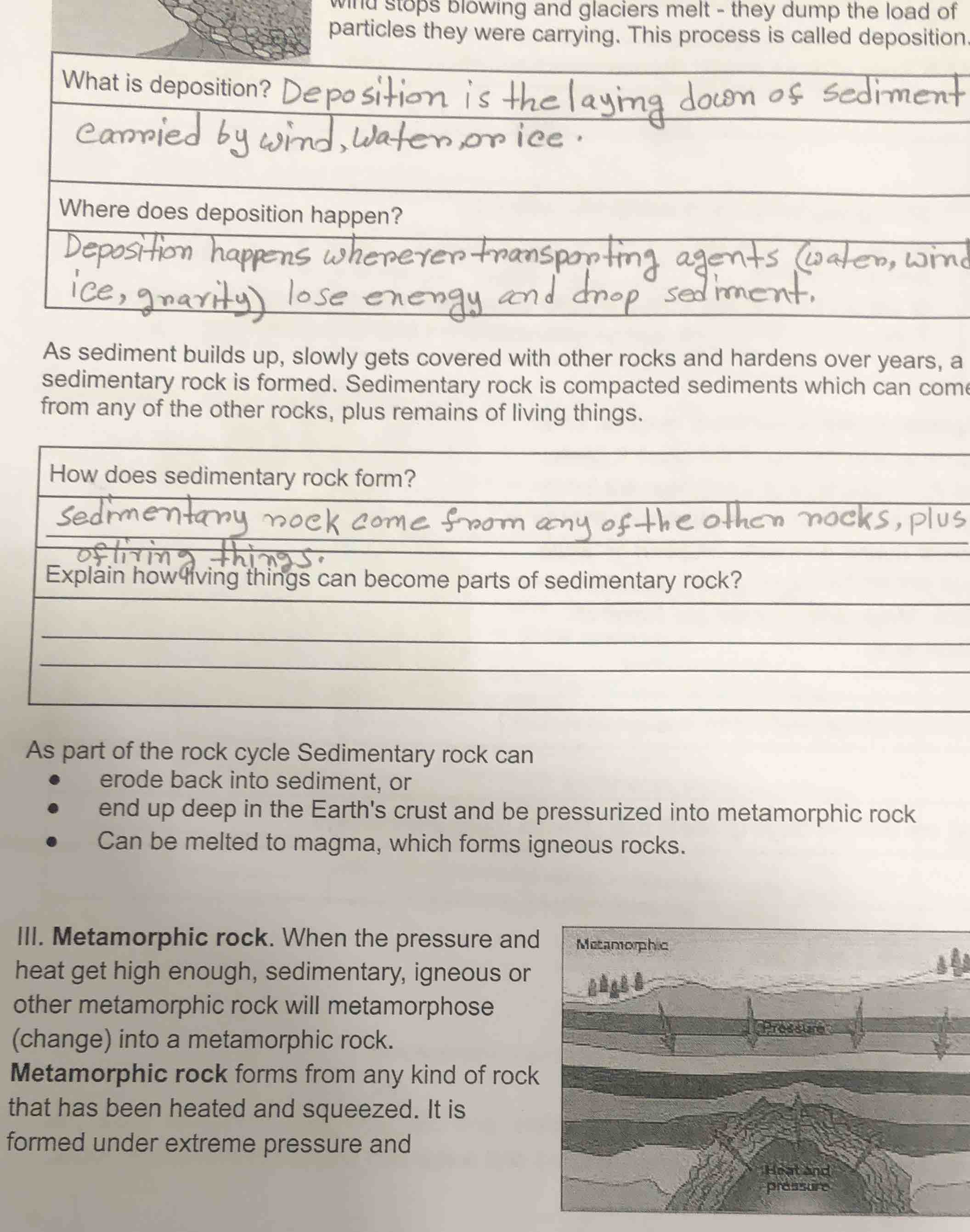 wind stops blowing and glaciers melt - they dump the load of particles …