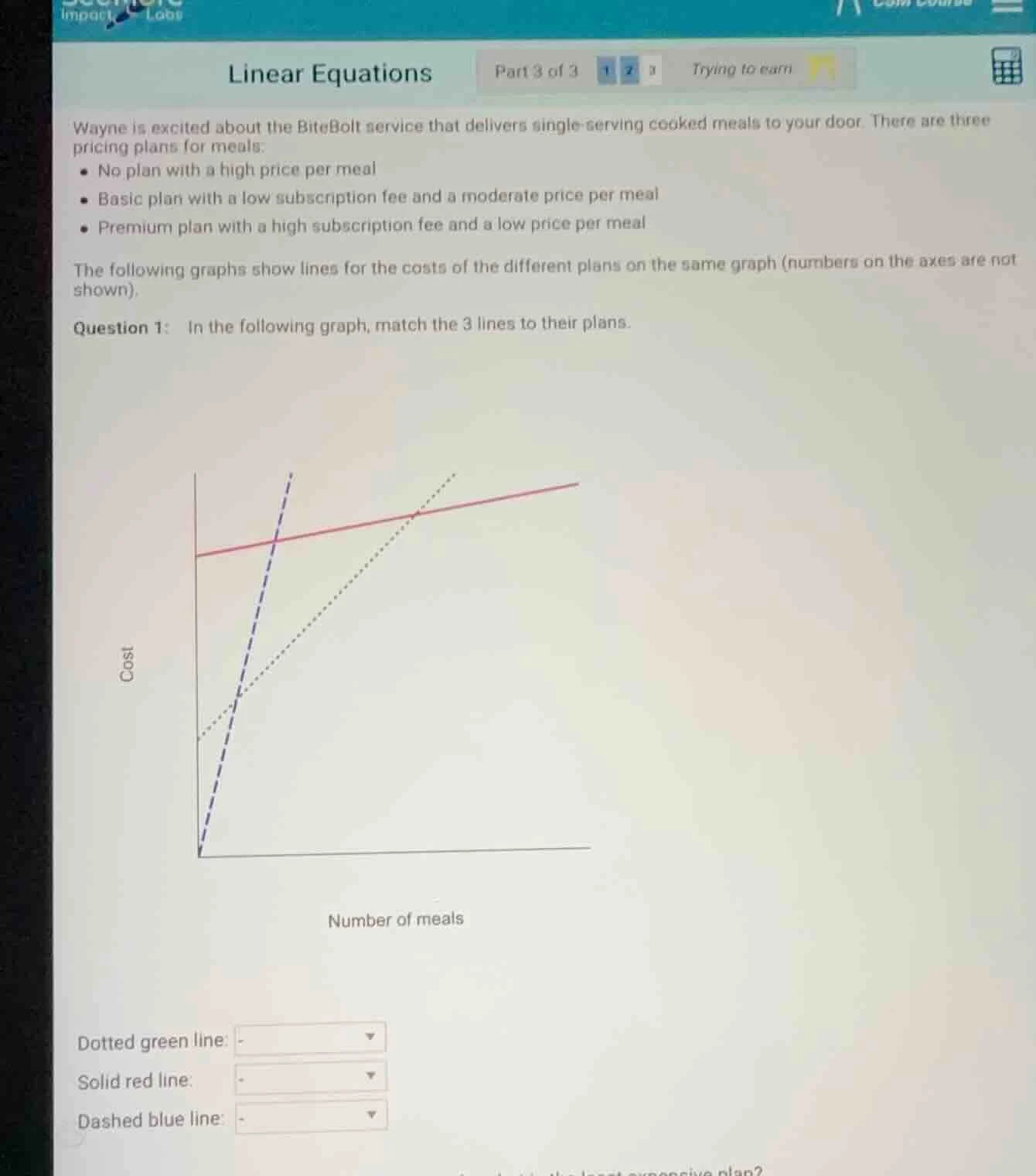 linear equations wayne is excited about the bitebolt service that deliv…