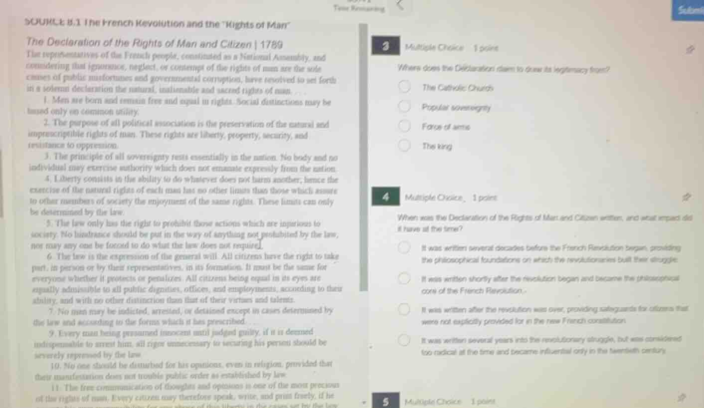 source 8.3.1 the french revolution and the rights of man the declaratio…