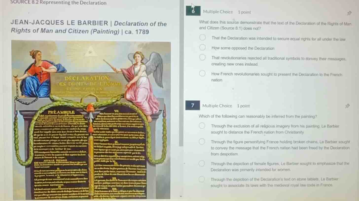 source 8.2 representing the declaration jean - jacques le barbier | dec…