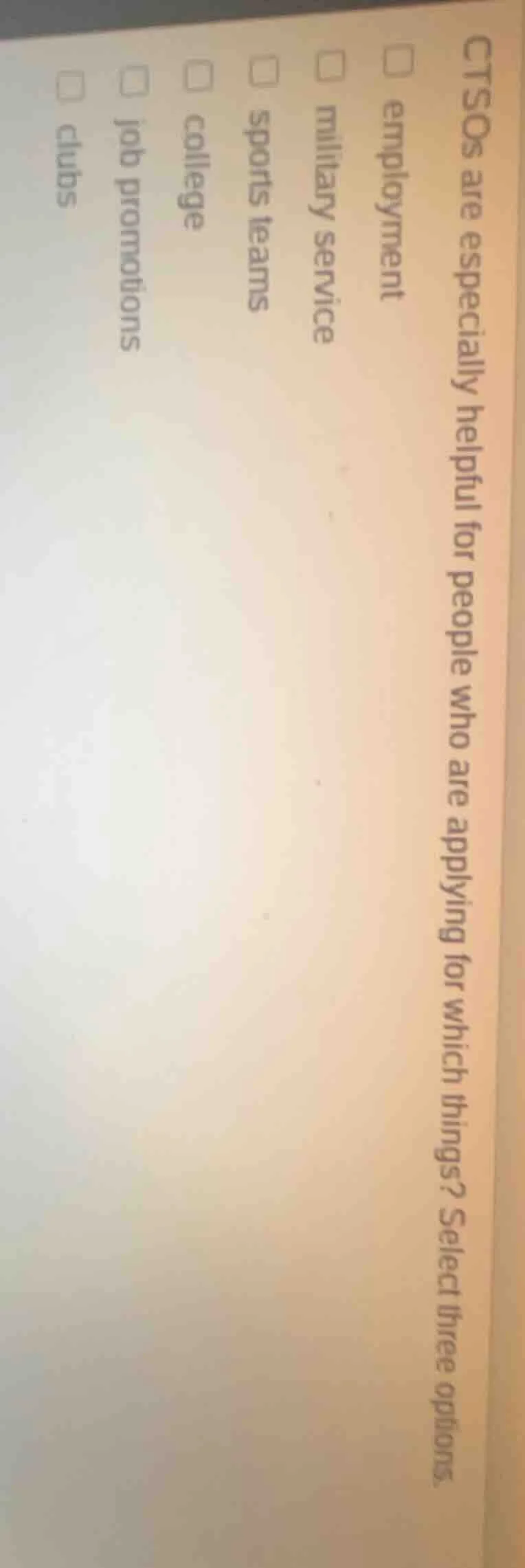 ctsos are especially helpful for people who are applying for which thin…