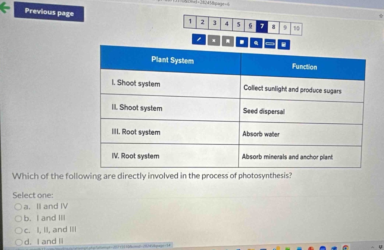 plant system\tfunction i. shoot system\tcollect sunlight and produce su…