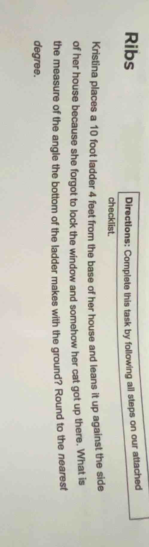 ribs directions: complete this task by following all steps on our attac…