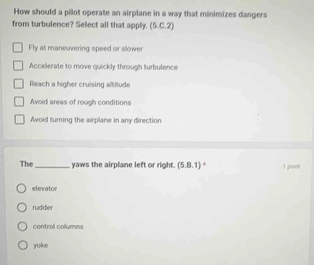 how should a pilot operate an airplane in a way that minimizes dangers …