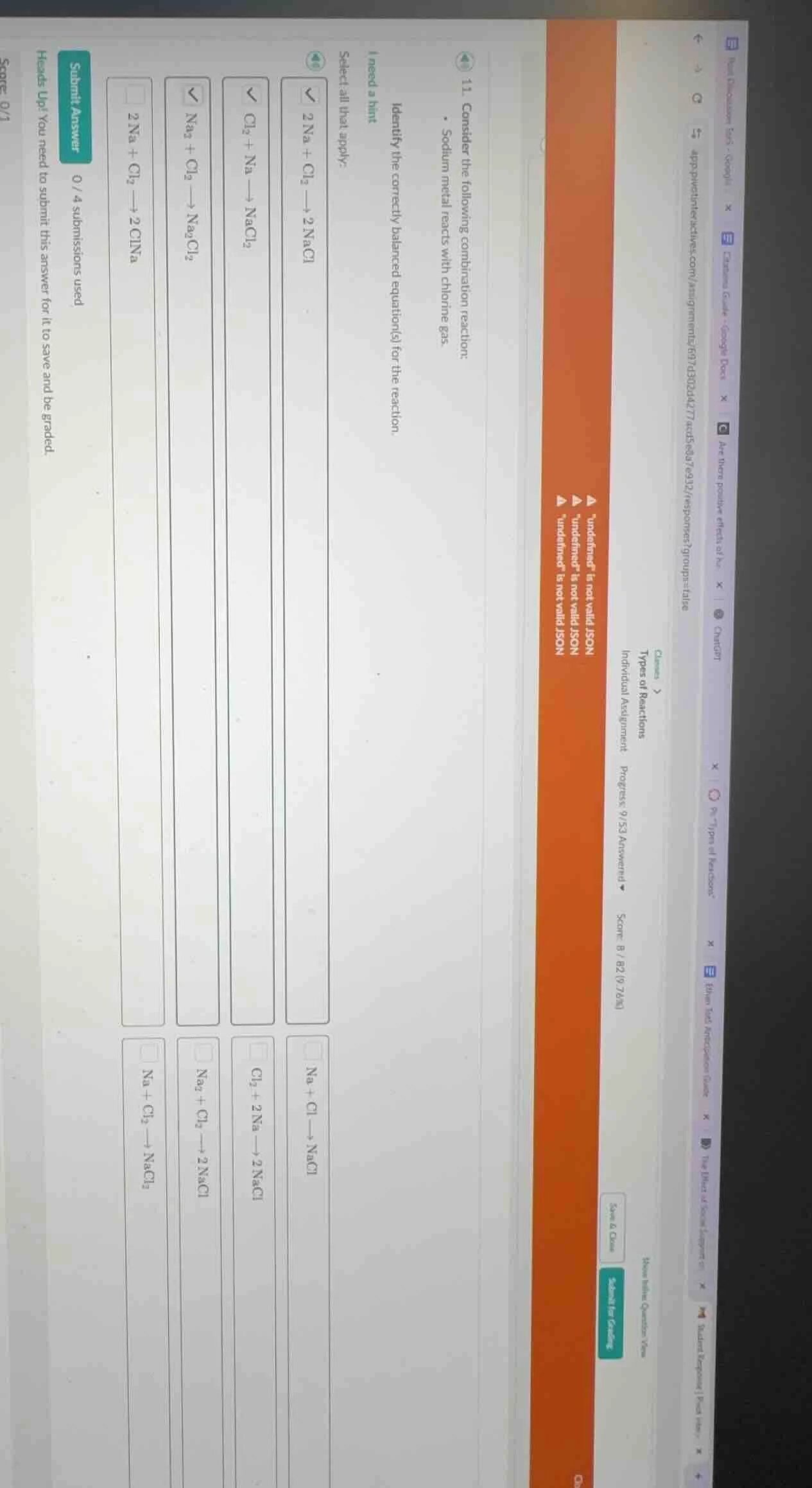 11. consider the following combination reaction: sodium metal reacts wi…