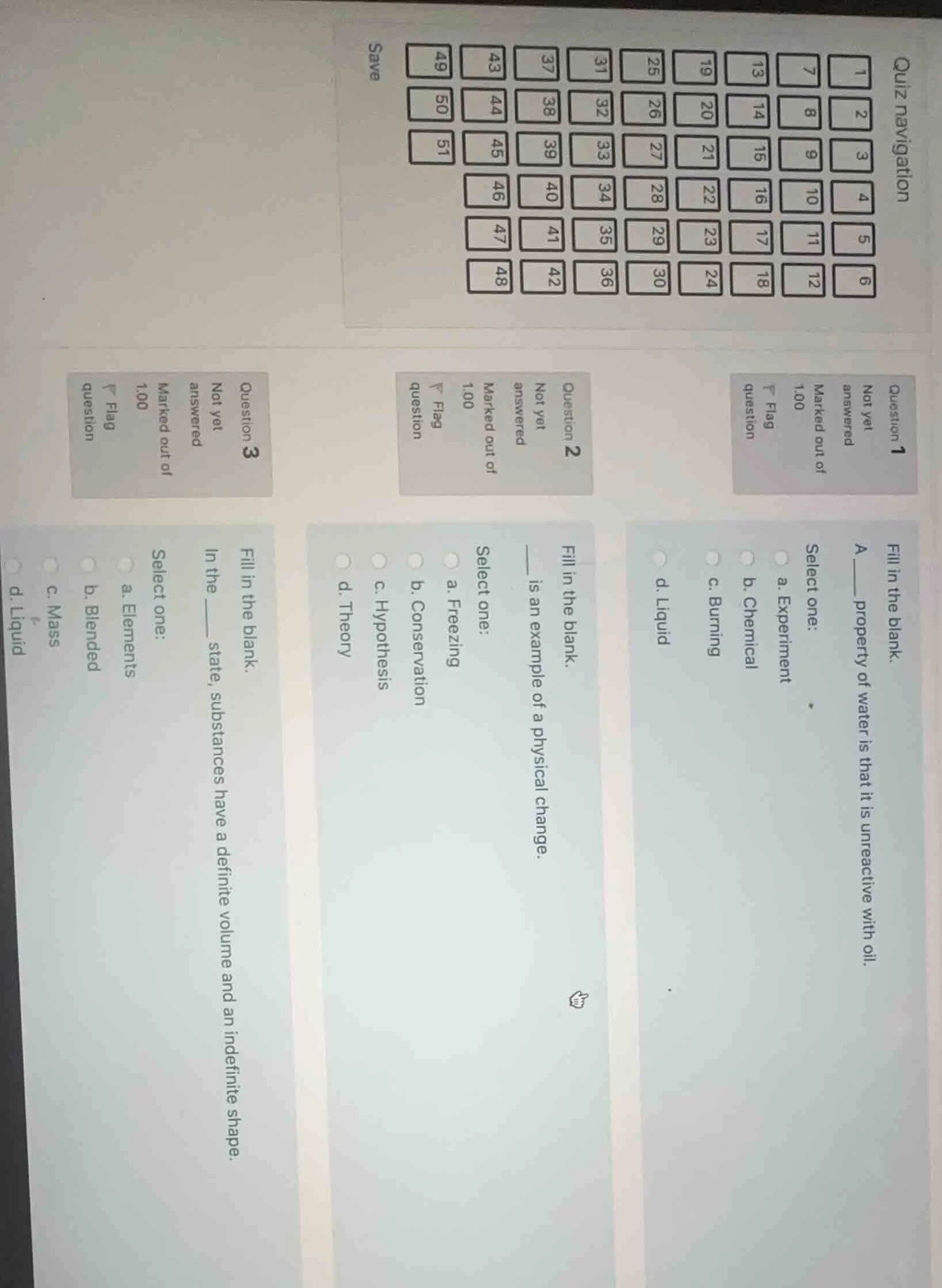quiz navigation question 1 not yet answered marked out of 1.00 flag que…