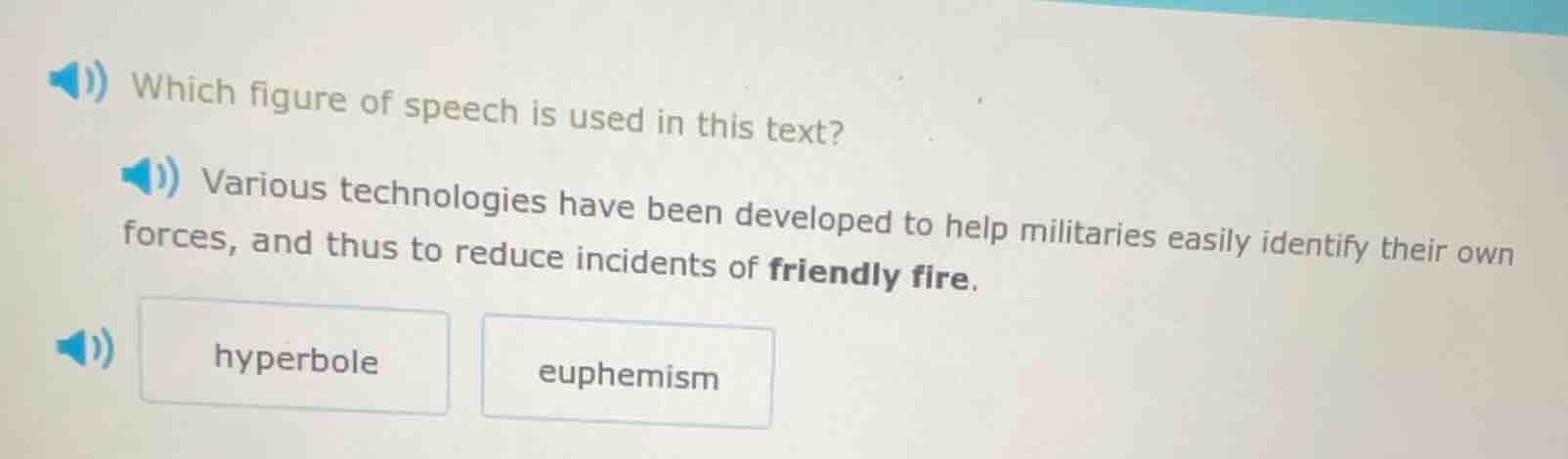 which figure of speech is used in this text? various technologies have …