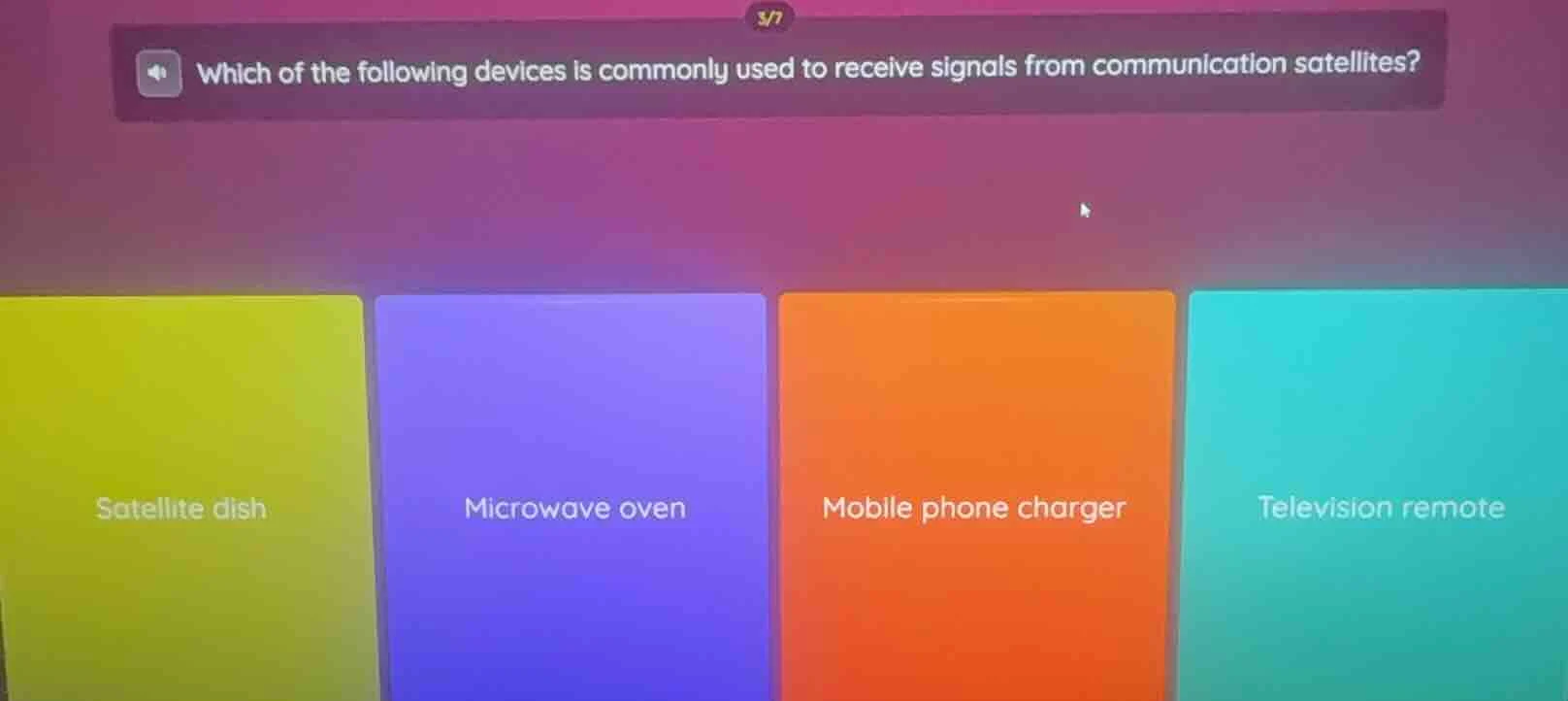 which of the following devices is commonly used to receive signals from…