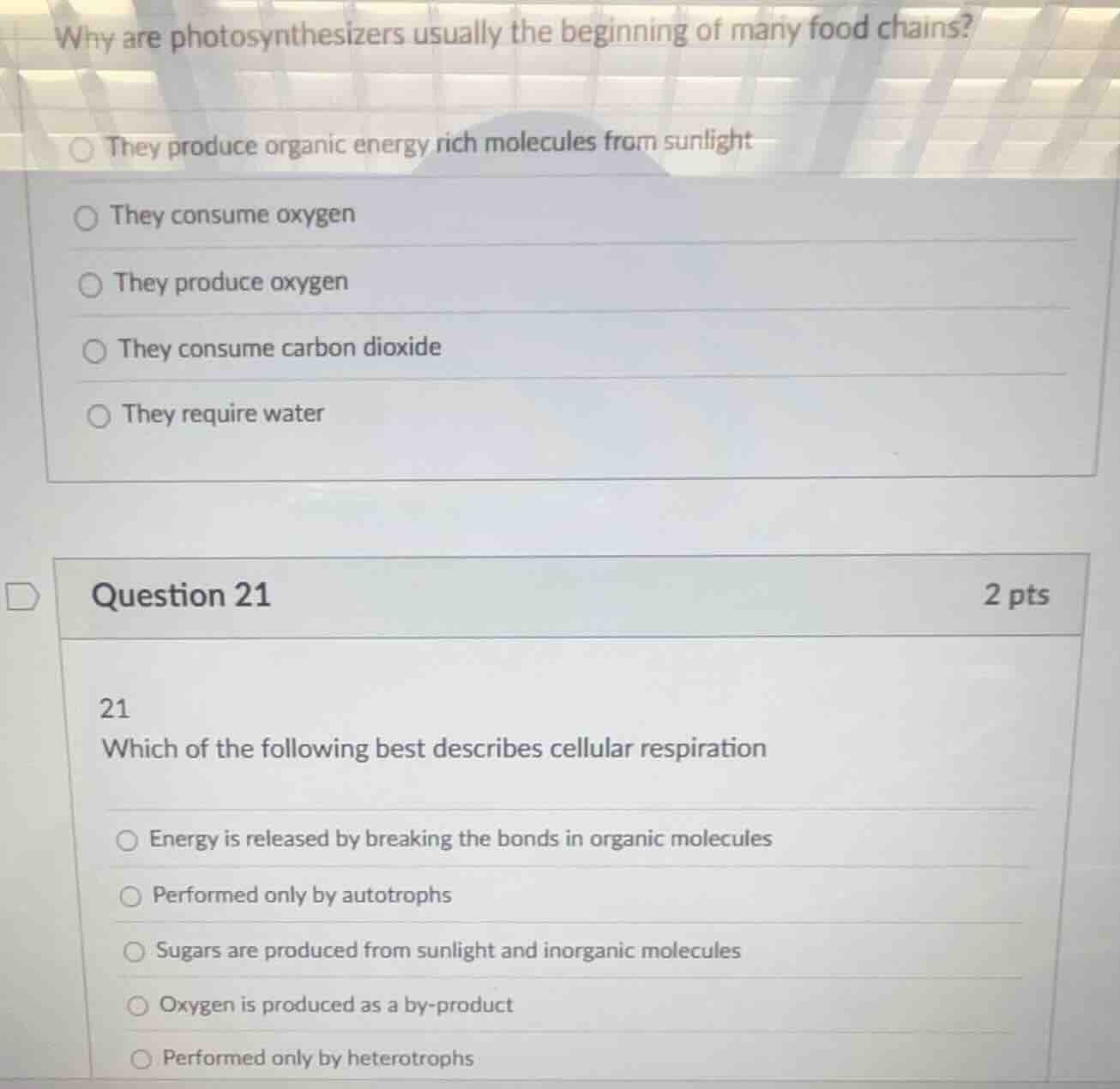 why are photosynthesizers usually the beginning of many food chains? th…