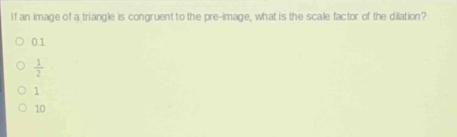 if an image of a triangle is congruent to the pre - image, what is the …