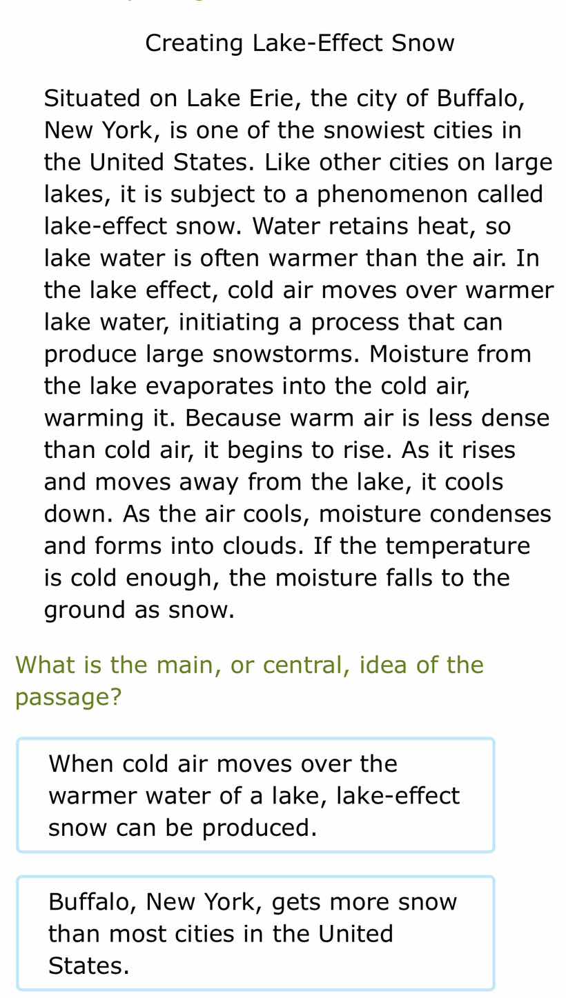creating lake - effect snow situated on lake erie, the city of buffalo,…