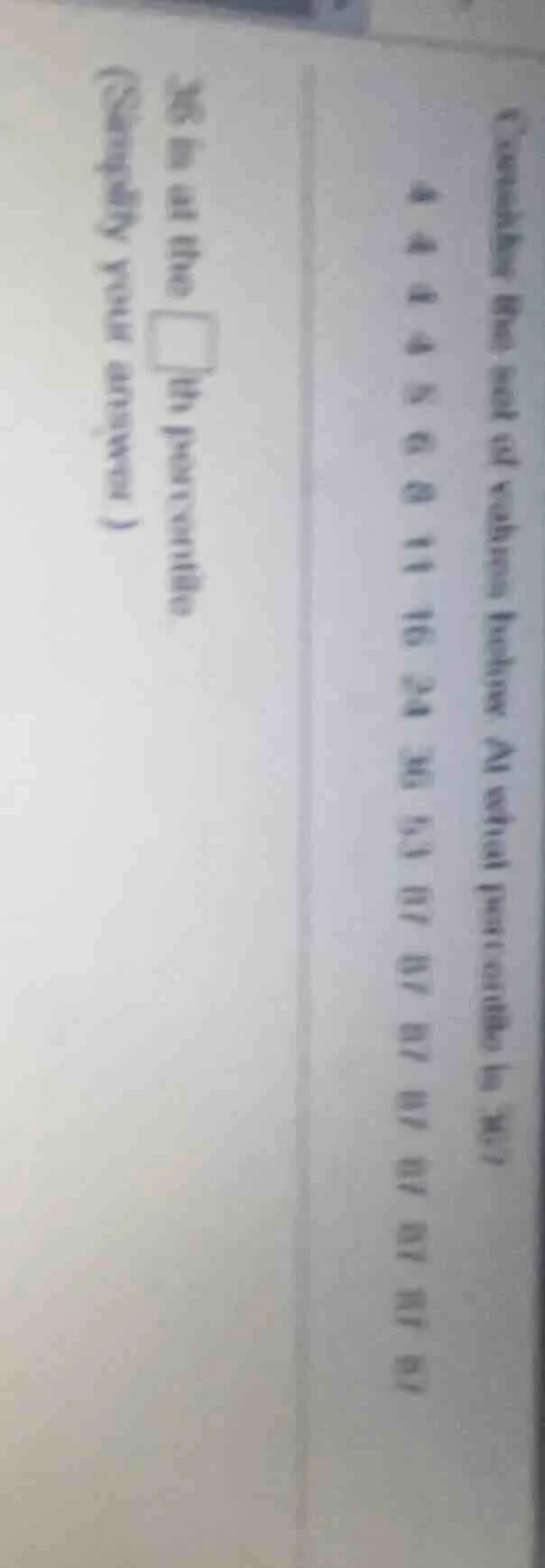 consider the list of numbers below. at what position is 38 in the \\box…