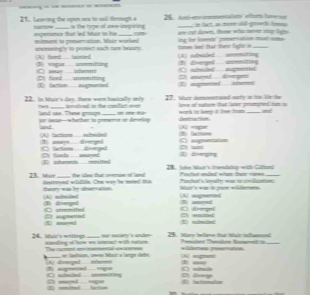 21. leaving the open sea to sail through a narrow ____ is the type of a…