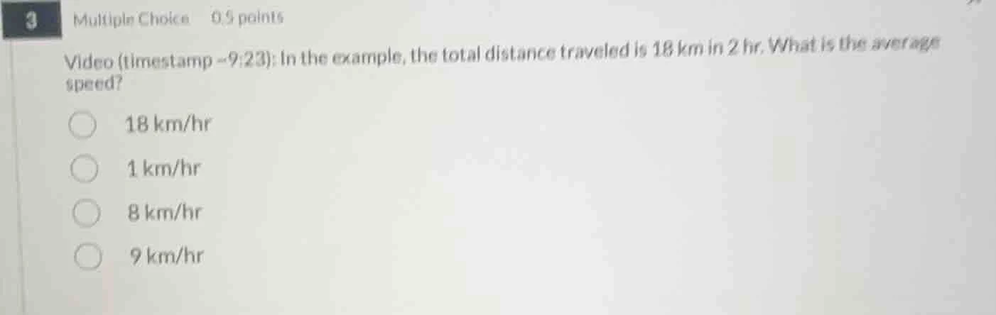 3 multiple choice 0.5 points video (timestamp ~9:23): in the example, t…