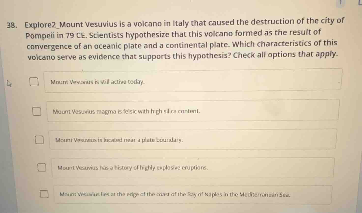 38. explore2_mount vesuvius is a volcano in italy that caused the destr…