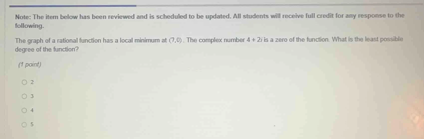note: the item below has been reviewed and is scheduled to be updated. …