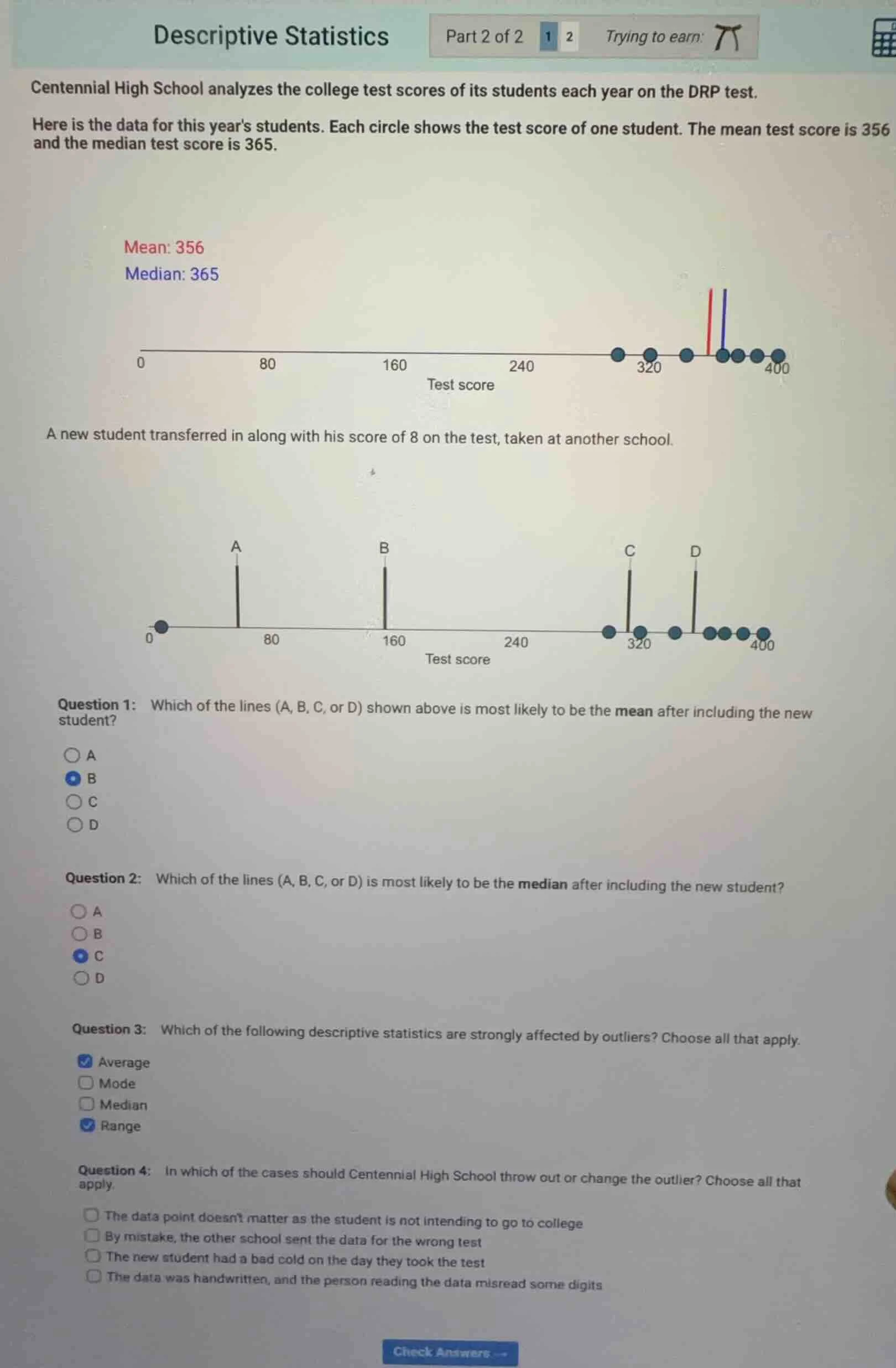 descriptive statistics part 2 of 2 centennial high school analyzes the …