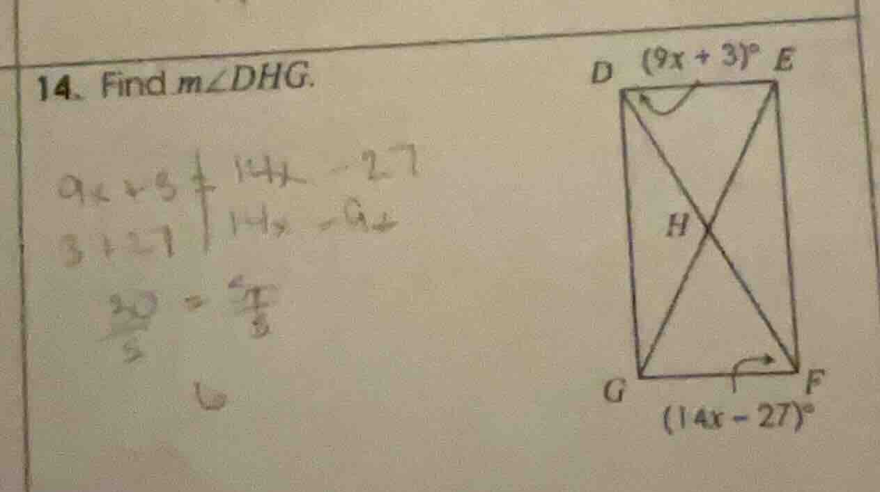 14. find ( mangle dhg ).