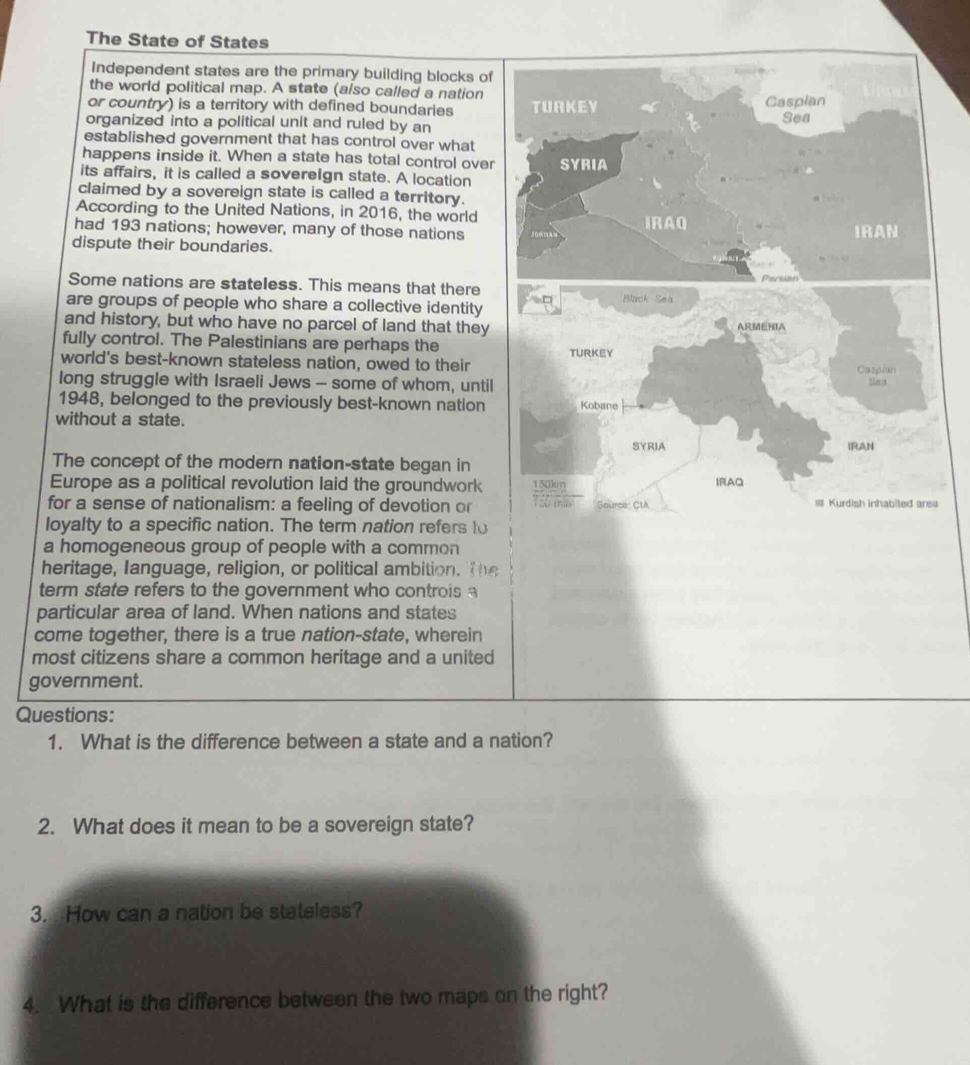 the state of states independent states are the primary building blocks …