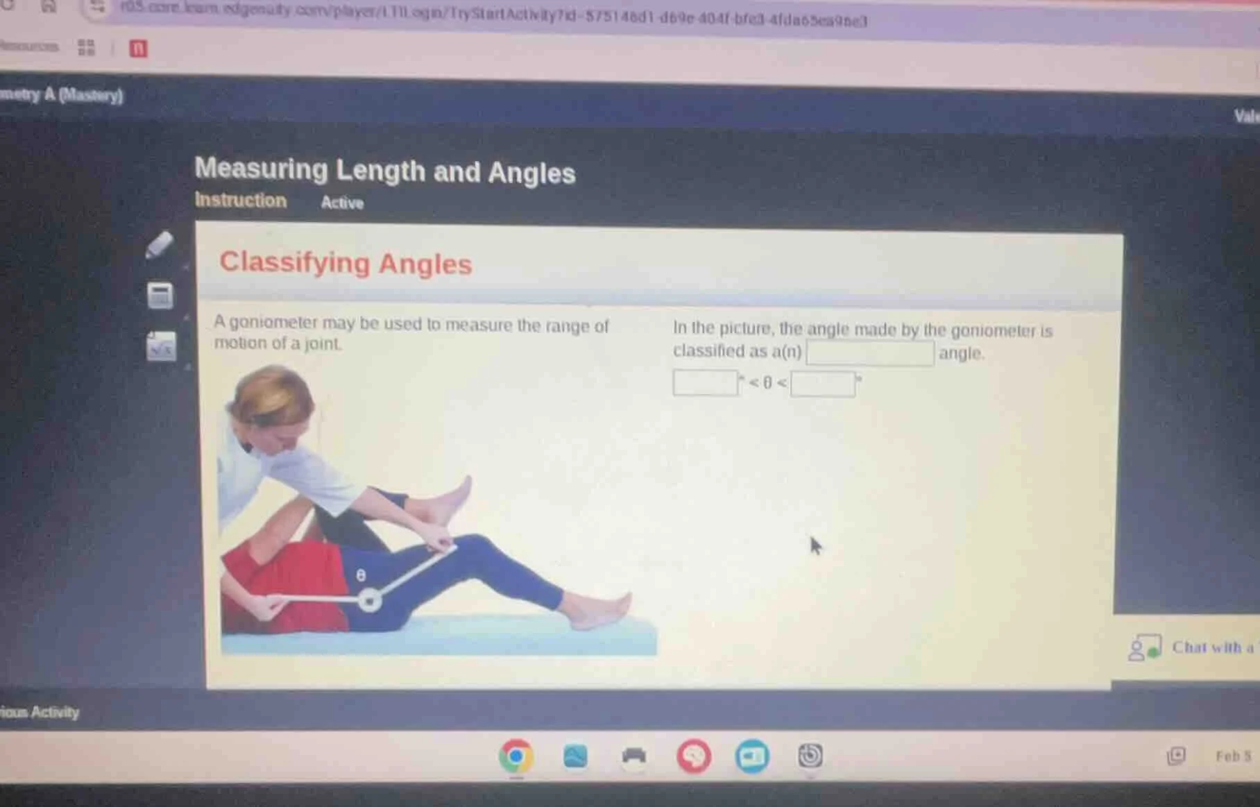 measuring length and angles instruction active classifying angles a gon…