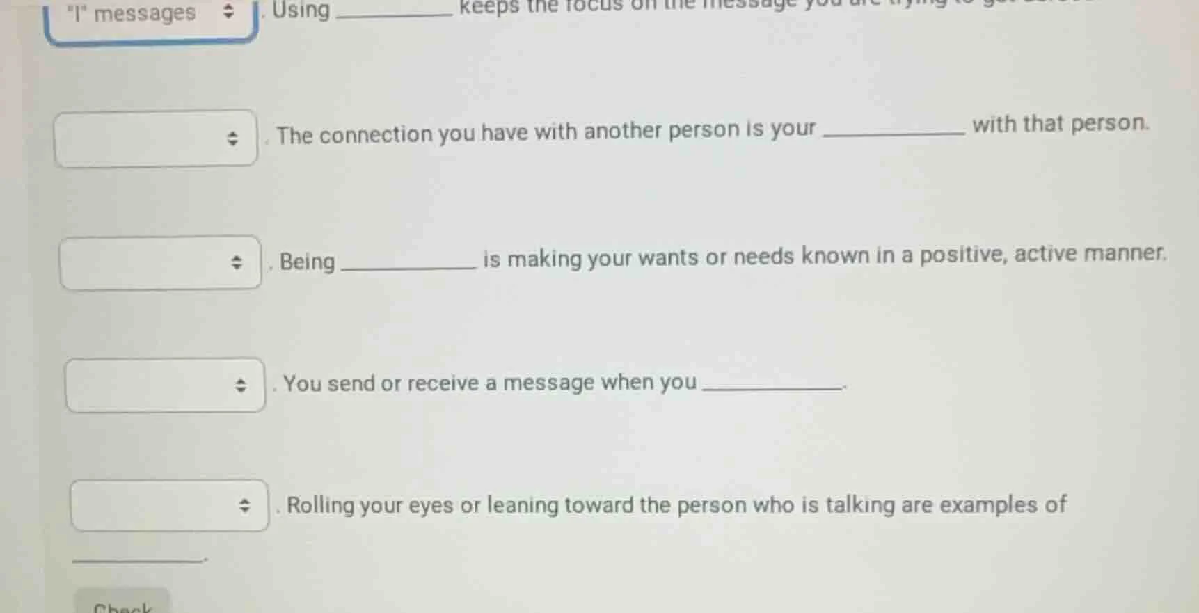 using ______ keeps the focus on the message you are trying to get acros…