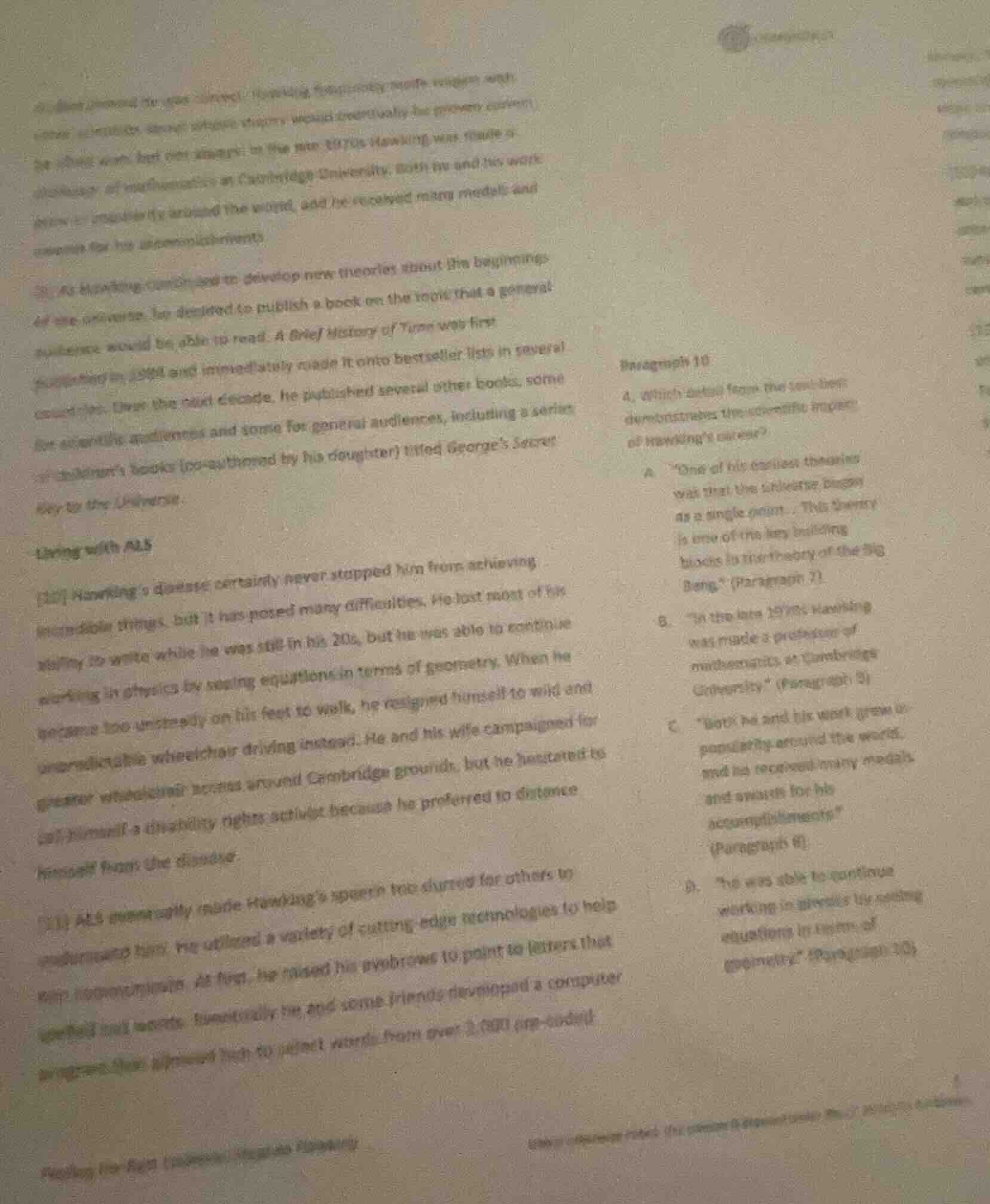 paragraph 10: 4. which detail from the text best demonstrates the scien…