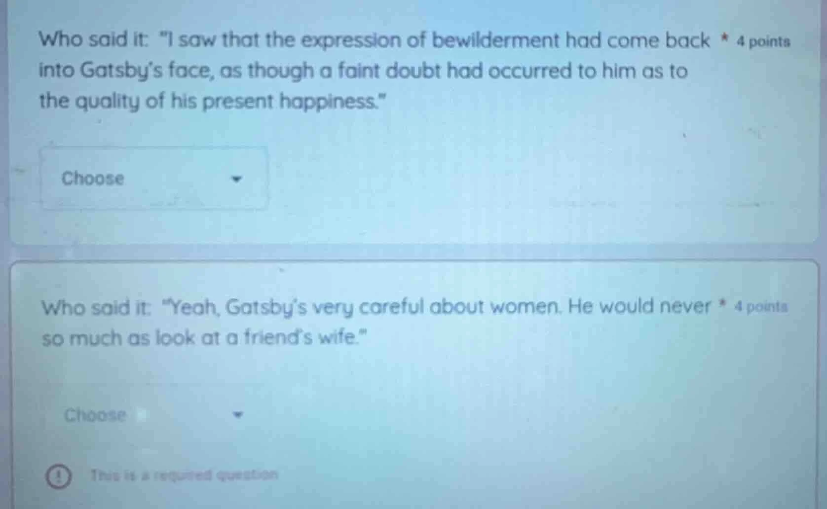 who said it: \i saw that the expression of bewilderment had come back i…
