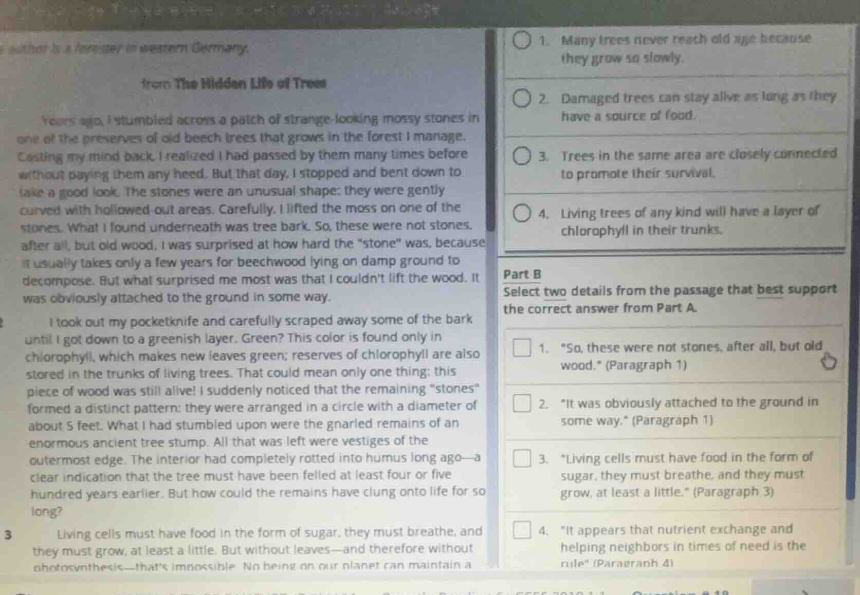 author is a forester in western germany. from the hidden life of trees …