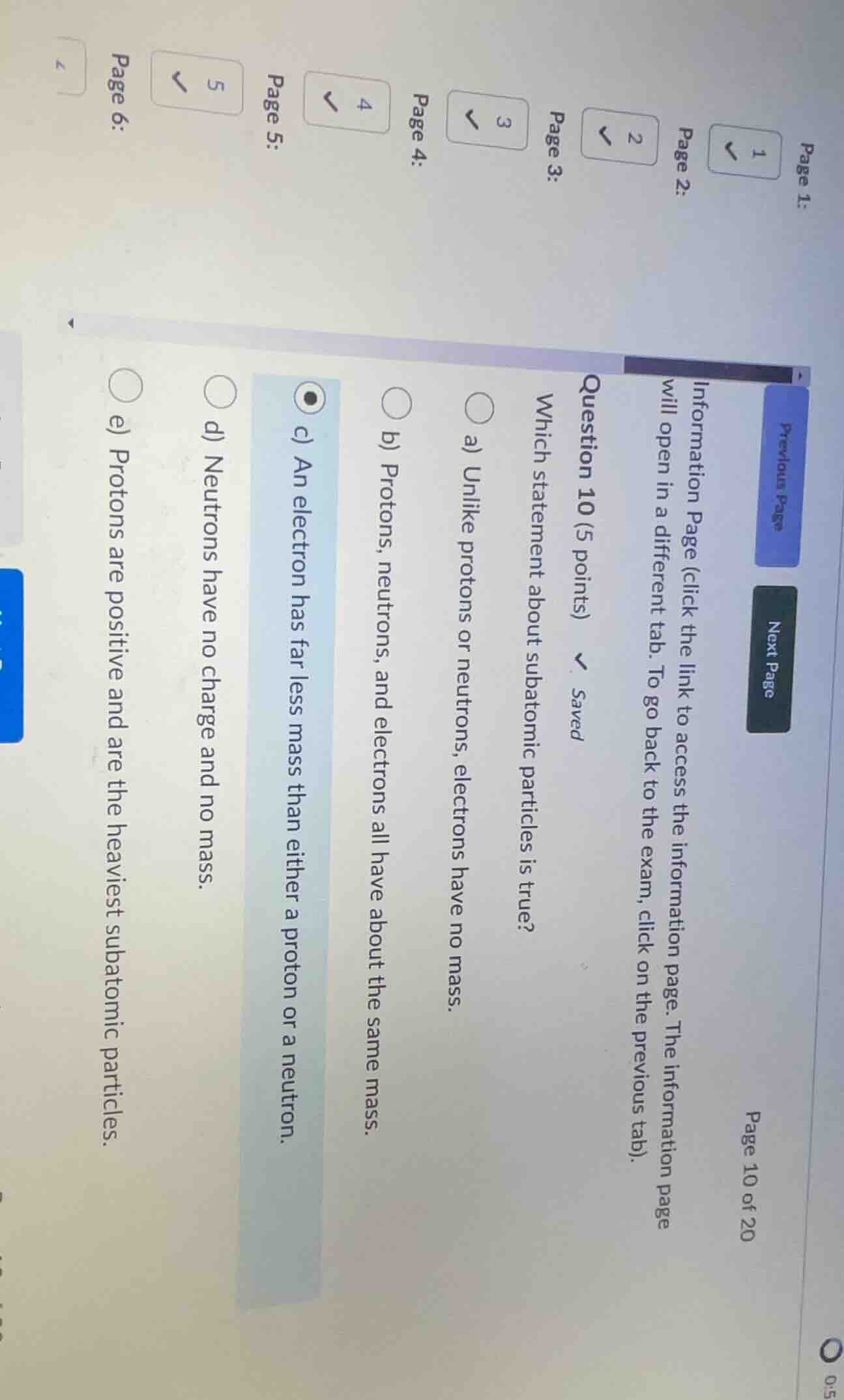 information page (click the link to access the information page. the in…