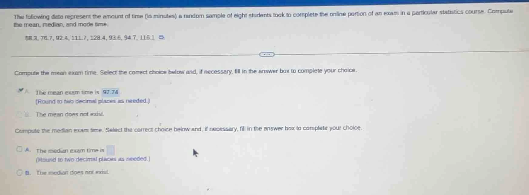 the following data represent the amount of time (in minutes) a random s…