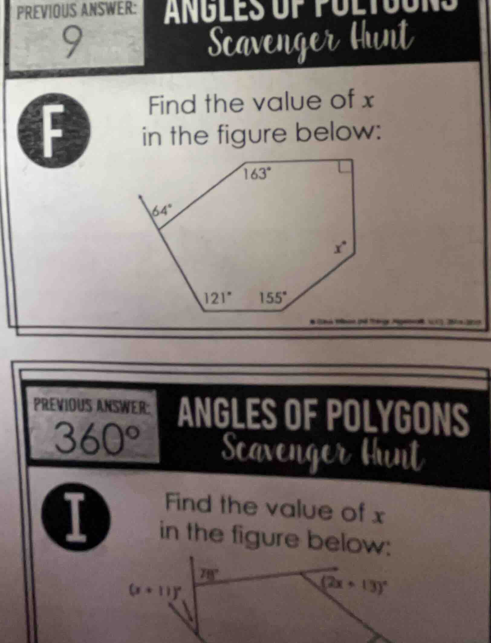 find the value of x in the figure below: find the value of x in the fig…