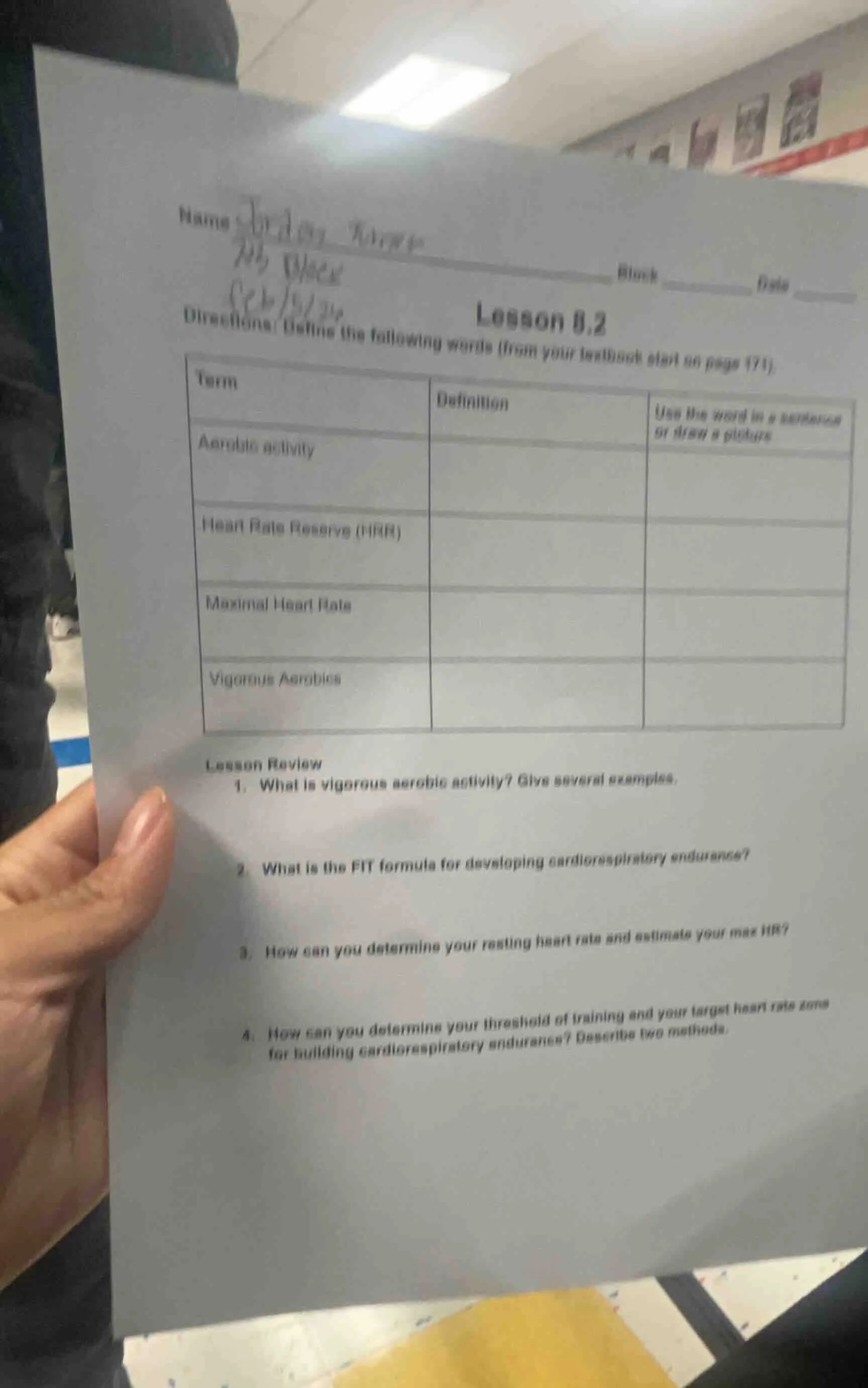 name block date lesson 8.2 directions: define the following words (from…